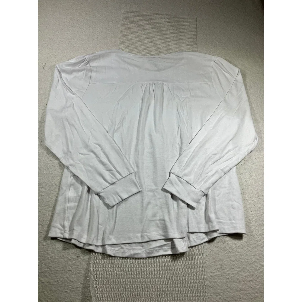 Fantaslook HXH139 Womens White Blouse Size 2XL NWT Original Package